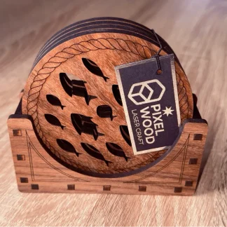 Round Coaster - Fish