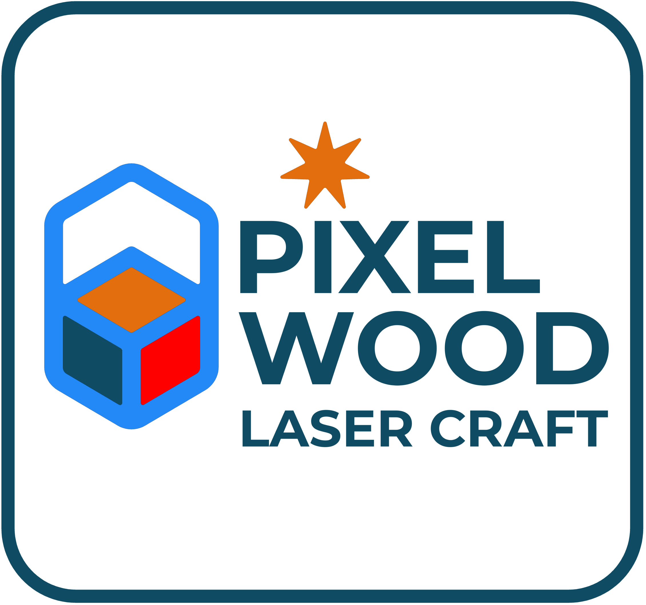 Pixel Wood Laser Craft